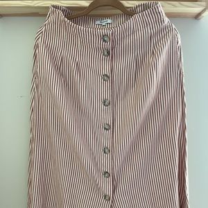 Madewell midi skirt size 6